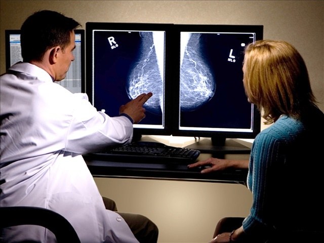 Маммография груди